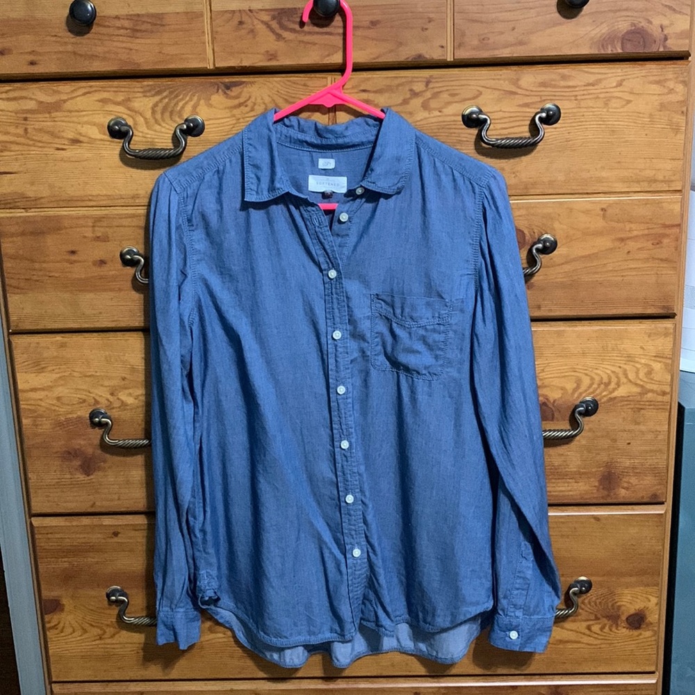 Loft, small Chambray shirt